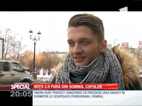 Prezenţa unui gadget în camera de noapte scurtează somnul