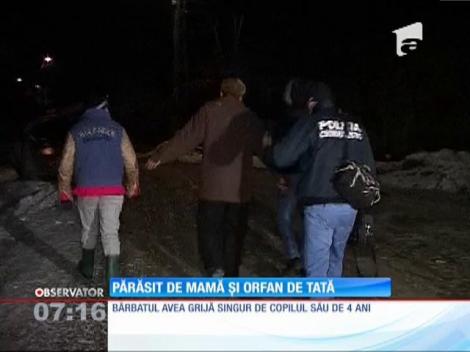 Un copil de patru ani din Argeș, părăsit de mamă și orfan de tată