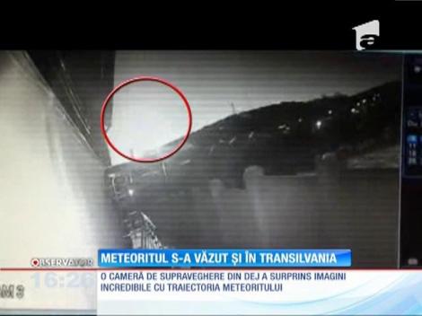 Meteoritul s-a văzut şi în Transilvania