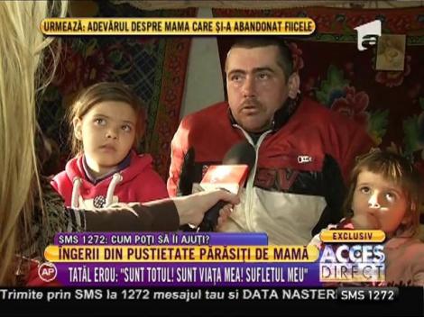 Îngerii din pustietate părăsiţi de mamă