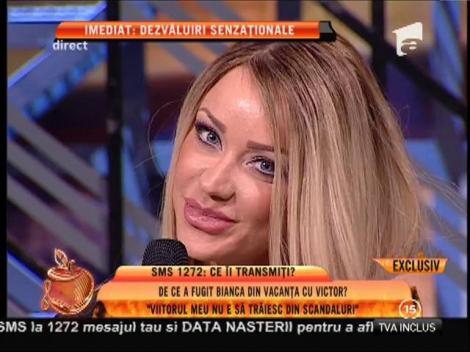Bianca Drăgușanu: ”Am plecat în vacanță cu Victor pentru că era programată”