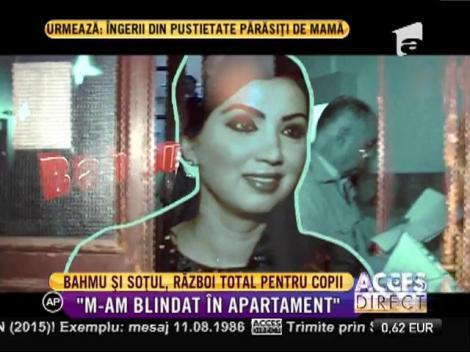 Adriana Bahmuţeanu şi soţul, război total pentru copii