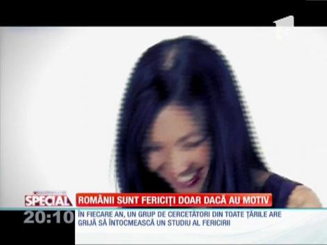 Românii sunt fericiţi doar dacă au motiv