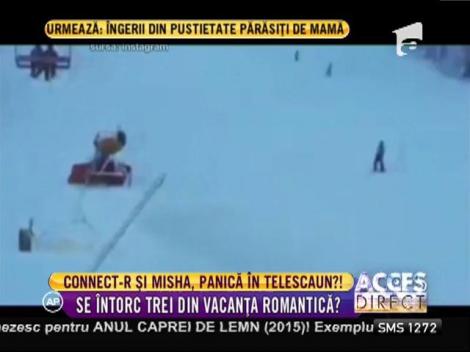 Connect-R şi Misha, vacanţă la Predeal