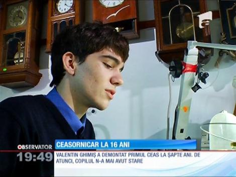 Cel mai tânăr ceasornicar din lume este român