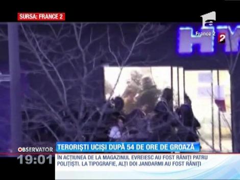 Francezii şi-au scris victoria pe Arcul de Triumf! Filmul asatului violent al trupelor speciale!