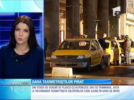 Gara taximetriştilor pirat