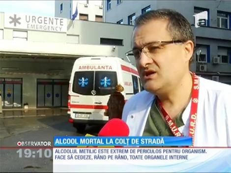 3 morţi, 7 oameni în comă şi alţi 7 internaţi, bilanţul dramatic al consumului de alcool etilic