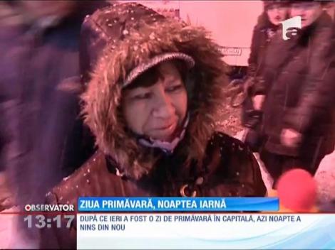 Ziua primăvară, noaptea iarnă