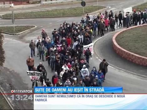 Protest cu aproape 2000 de oameni în Sebeș