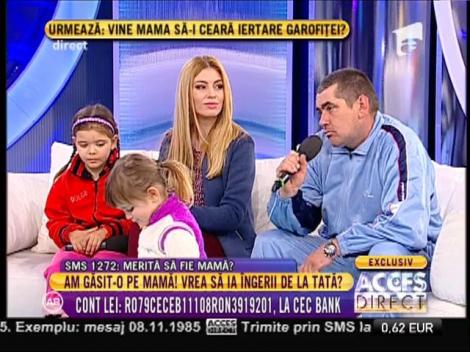 Și-a părăsit fiicele în pustietate și acum le vrea înapoi!