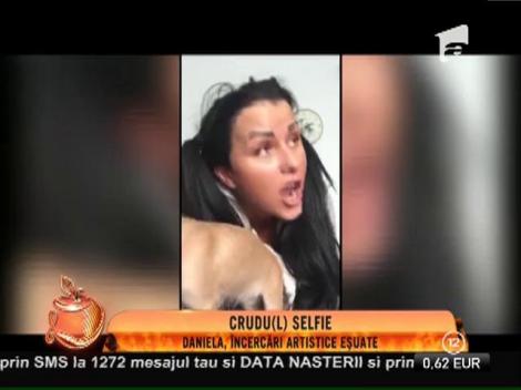 Daniela Crudu, încercări artistice eșuate