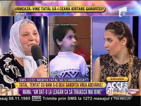 Garofiţa Powell: ”O iubesc mult pe mama”