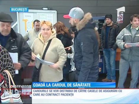 Coadă la cardul naţional de sănătate