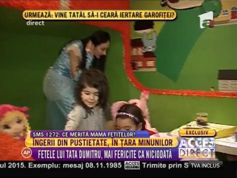 Fetele crescute de tata Dumitru, mai fericite ca niciodată