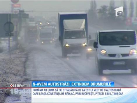 Ministrul Transporturilor vrea mai multe benzi pe drumuri naţionale şi judeţene în loc de autostrăzi