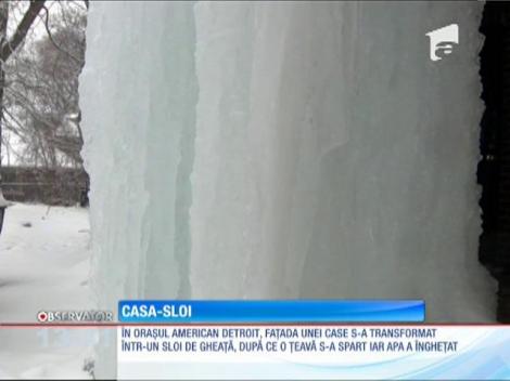 Cascadă de gheaţă