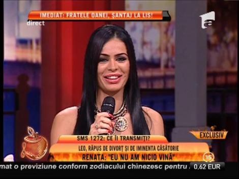 Renata: "Toată lumea îmi reproșa că stau cu un bărbat însurat"