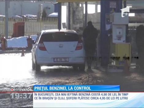 Prețul benzinei, la control