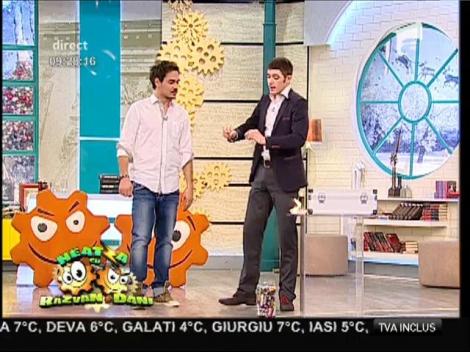 Numar de iluzionism cu magicianul Andrei Andronachi