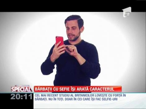 Special! Caracterul bărbaților care își fac selfie