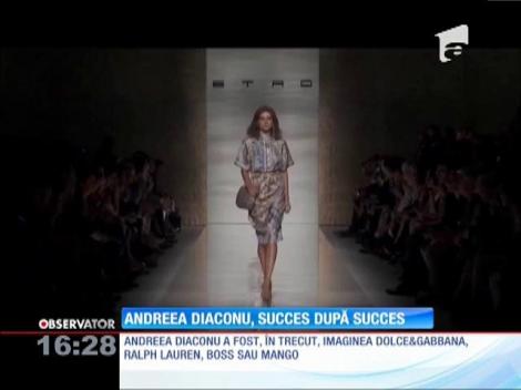 Andreea Diaconu, succes după succes