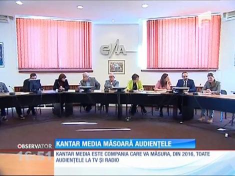 Kantar Media, compania care va măsura din 2016 audiențele TV și radio