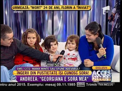 Mama iresponsabilă, față în față cu cele 4 fetițe pe care le-a abandonat