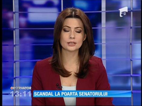 Scandal la poarta senatorului Ionel Agrigoroaie