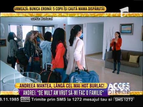 Andreea Mantea, lângă cel mai hot burlac