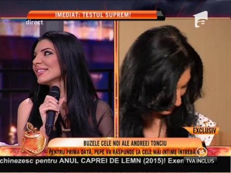 Andreea Tonciu şi-a mărit buzele!