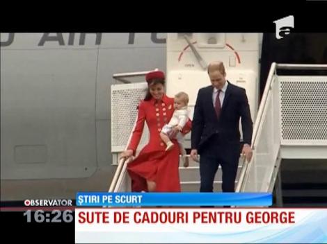 Prinţul George a primit 774 de cadouri, într-un singur an