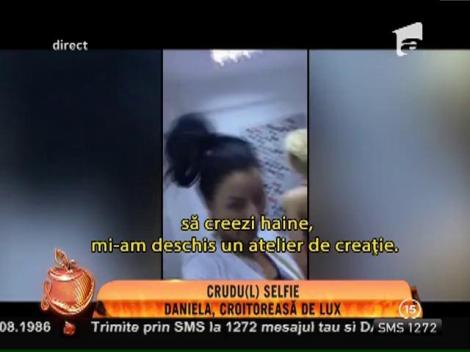 Daniela Crudu, croitoreasă de lux!