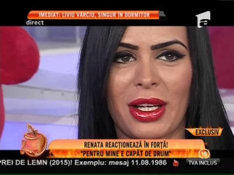 Reacţia Renatei după despărţirea de Leo: "Pentru mine e capăt de drum!"