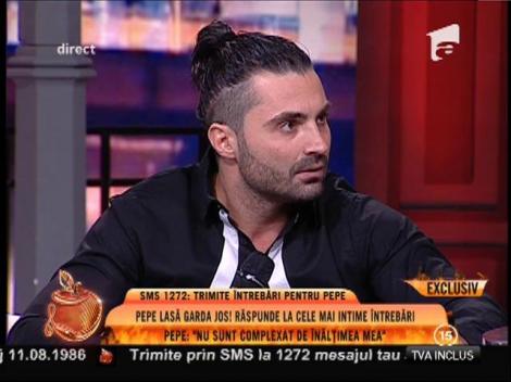 Pepe: "Apropierea de Oana mi-a distrus cariera!"