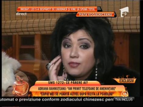 Adriana Bahmuţeanu: "Ordinul meu de protecţie nu a plecat spre tribunal!"