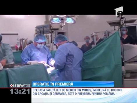 Operaţie în premieră la Institutul Inimii din Târgu-Mureş