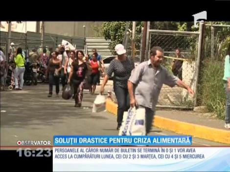 Soluții drastice pentru criza alimentară din Venezuela