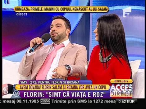 Florin Salam: ”După 3 ani i-am spus Roxanei că o iubesc”