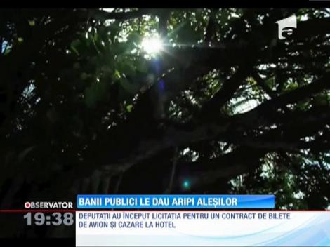 Parlamentarii visează la vacanţe exotice pe banii publici