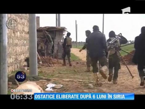Ostatice eliberate după 6 luni, în Siria