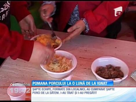 Festivalul Pomana Porcului din localitatea harghiteană Lupeni