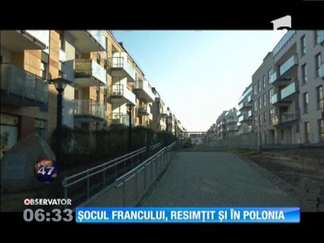 Șocul francului elveţian, resimțit și în Polonia