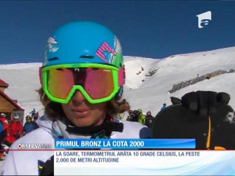 Primul bronz la Cota 2000