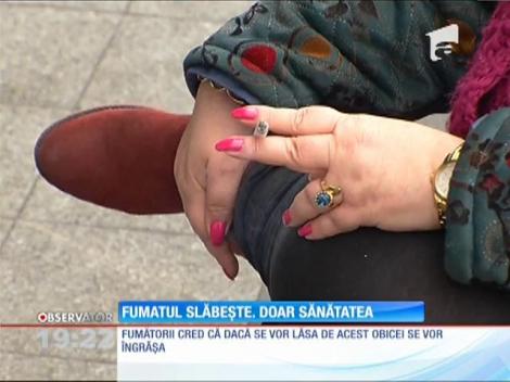 Fumatul slăbește doar sănătatea!