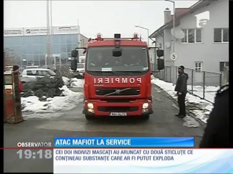 Atac mafiot la un service auto din Otopeni