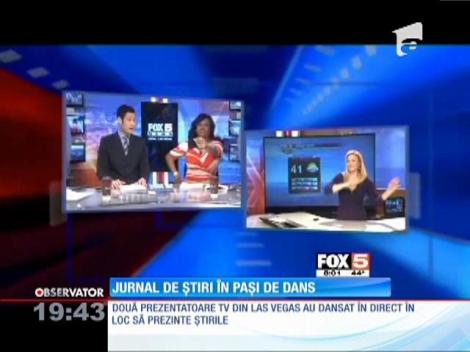 Jurnal de ştiri în pași de dans