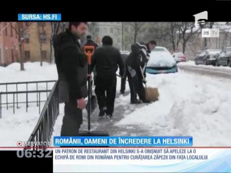 Câţiva români de etnie romă, oameni de încredere la Helsinki