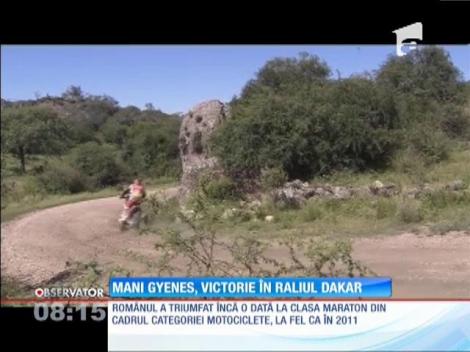 Mani Gyeneş, victorie în raliul Dakar