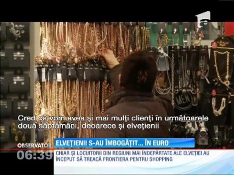 Elveţienii iau cu asalt centrele comerciale din Uniunea Europeană